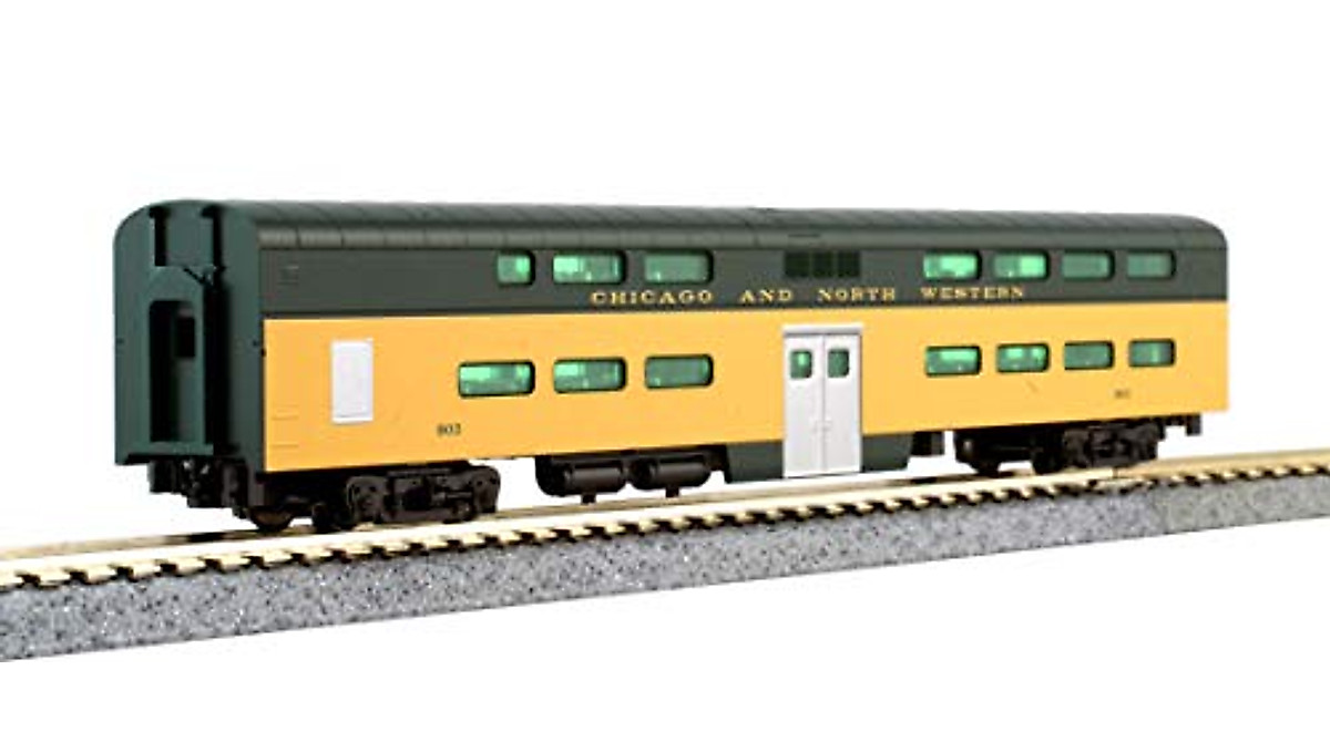 Kato USA N Scale C&NW 400 Series Train Set - Authentic Model Railroading