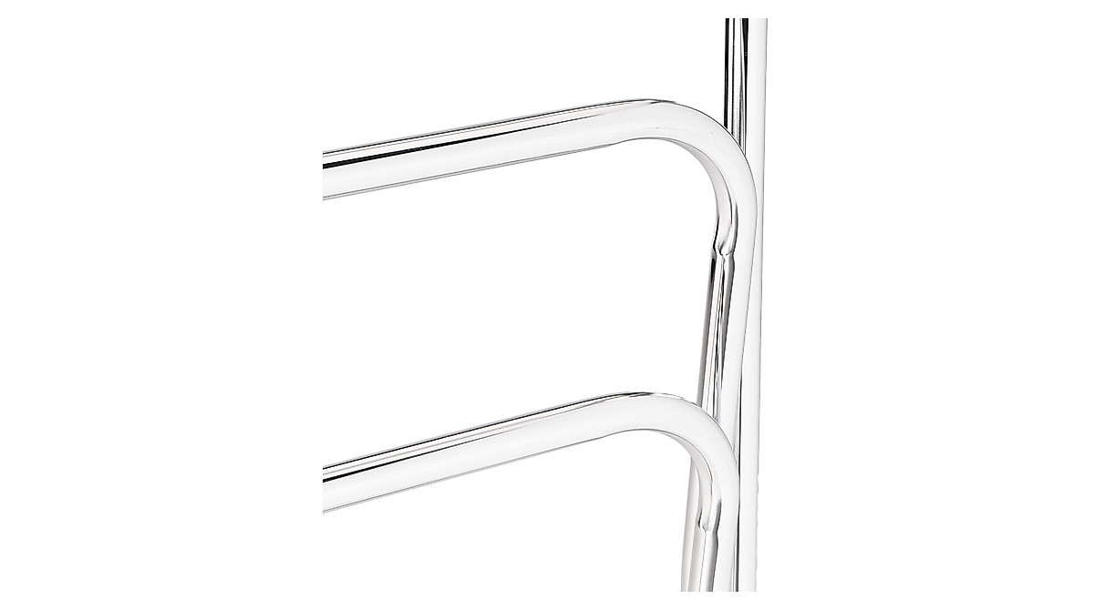 Portasciugamani A Terra Kings Brand | Cromato E Moderno | 2 Barre | Salvaspazio Per Bagno