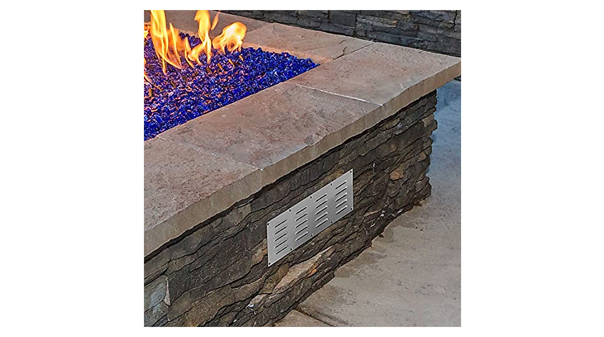 EasiBBQ Stainless Steel Venting Panel for Outdoor Kitchens