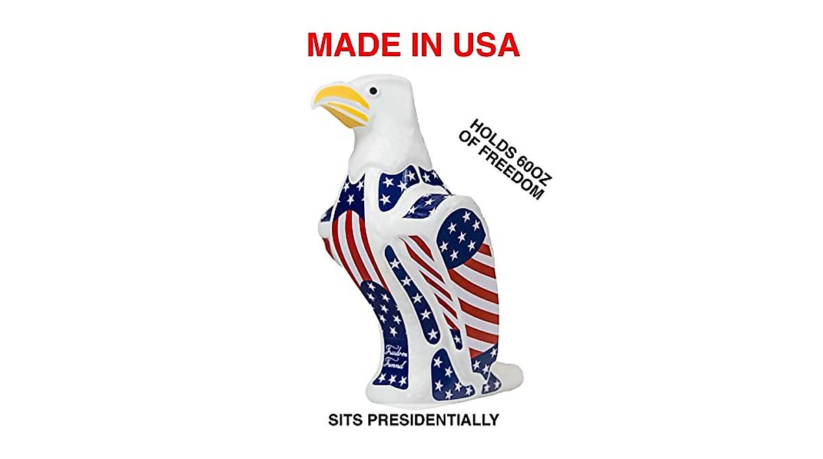 Freedom Funnel Beer Bong - Patriotic American Eagle Party Tool