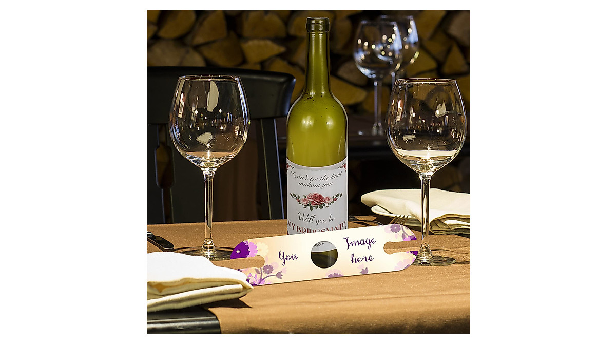 Jetec Wine Glass Holder – Custom Sublimation MDF Under Cabinet Rack