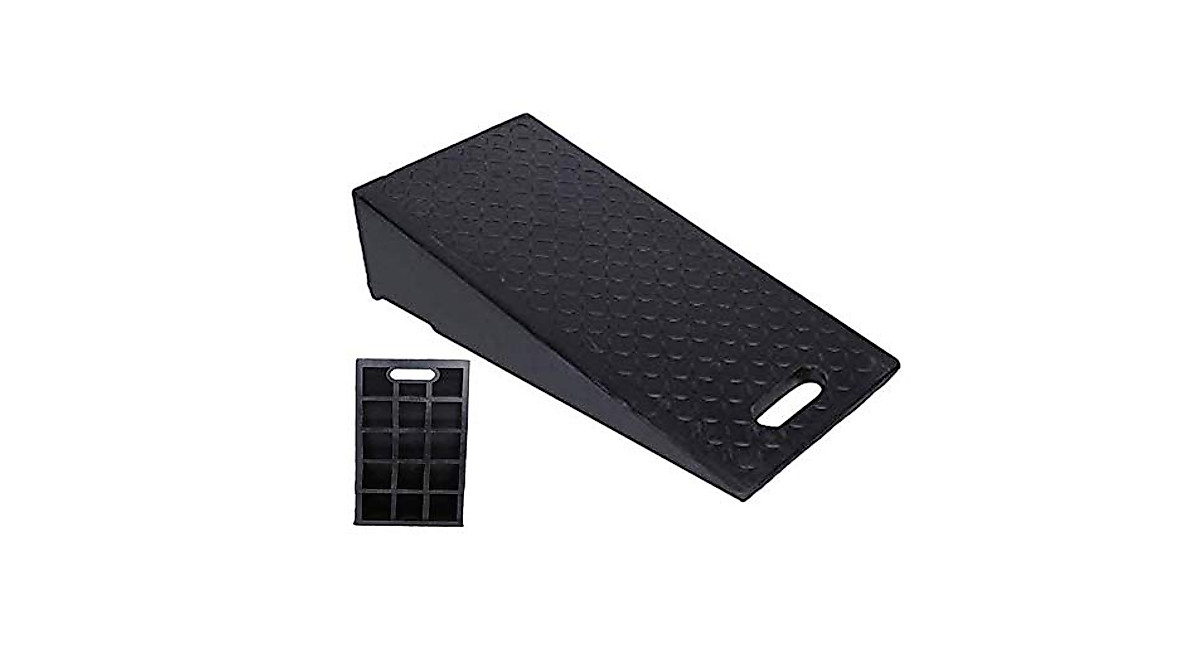 GUENZO Threshold Ramp - Durable Non-Slip Portable Wheelchair Slope