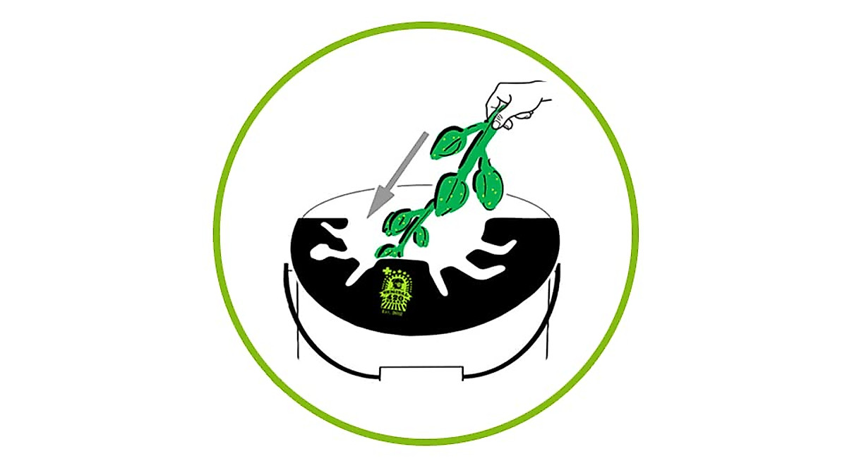 DeBudder Bucket Lid - Efficient Bud Removal Tool