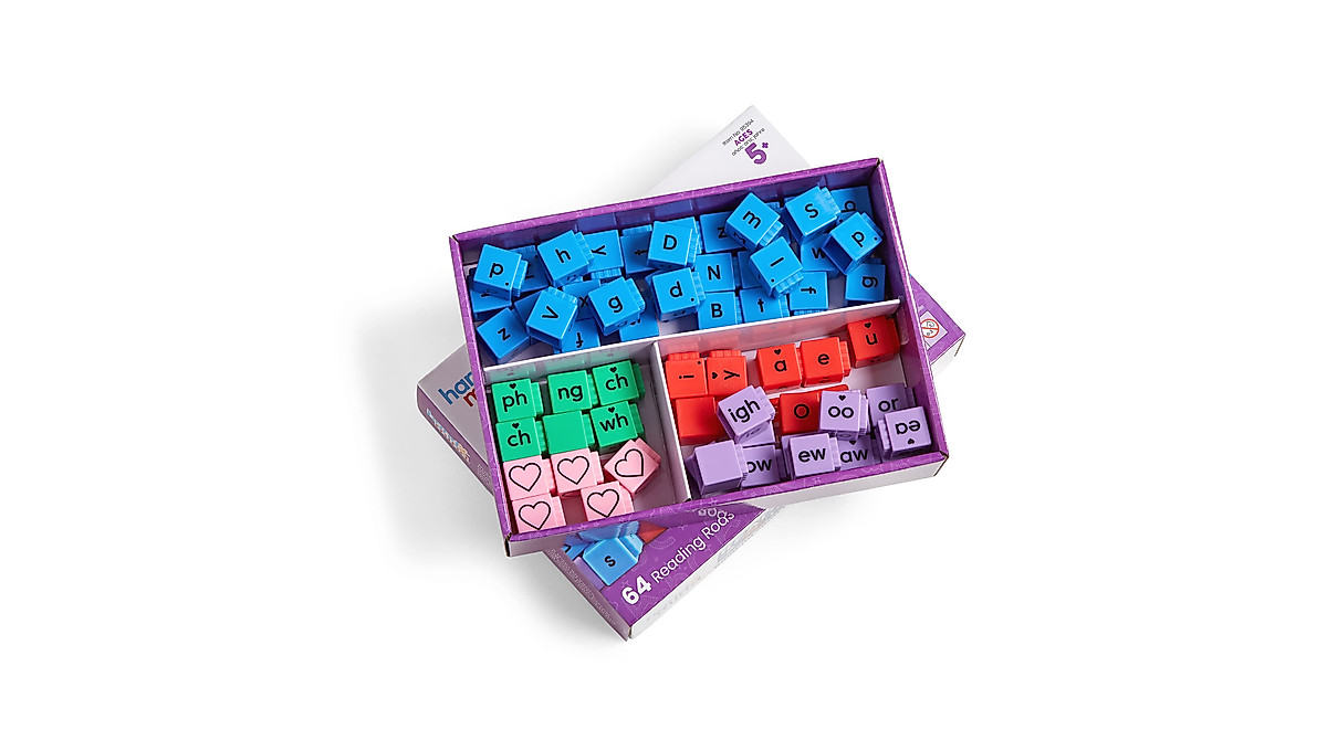 hand2mind Reading Rods Building Sight Words, Word Building Activities ...