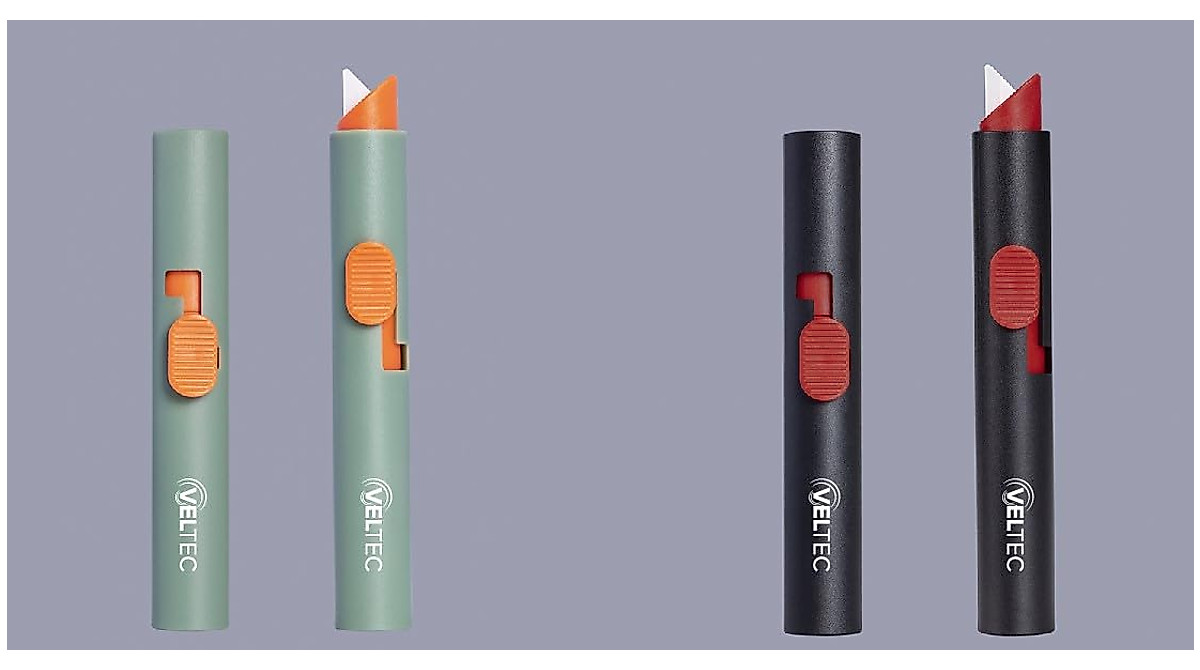 Veltec Cutter: Safe, Sharp Utility Knife to Last Longer