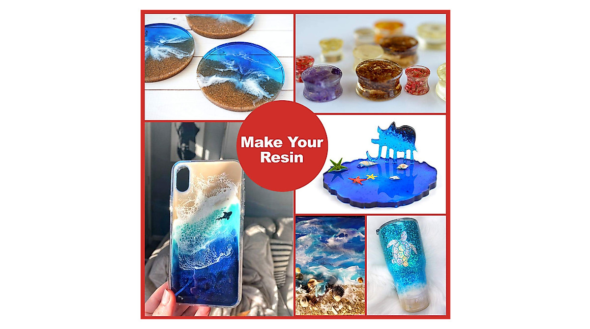 Epoxy Resin Pigment - 20 Color Options for Crafts