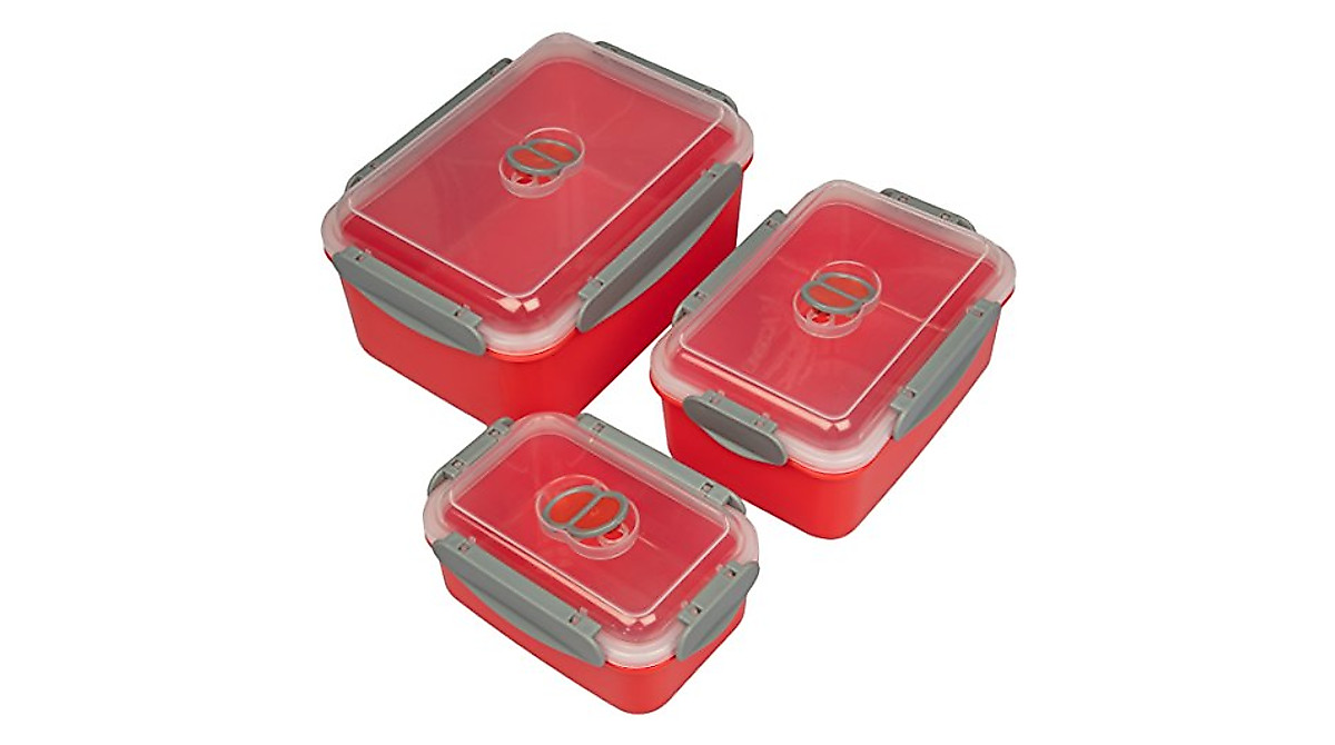 Microwave Nesting Containers Set of 3 | Reheat & Store Effortlessly
