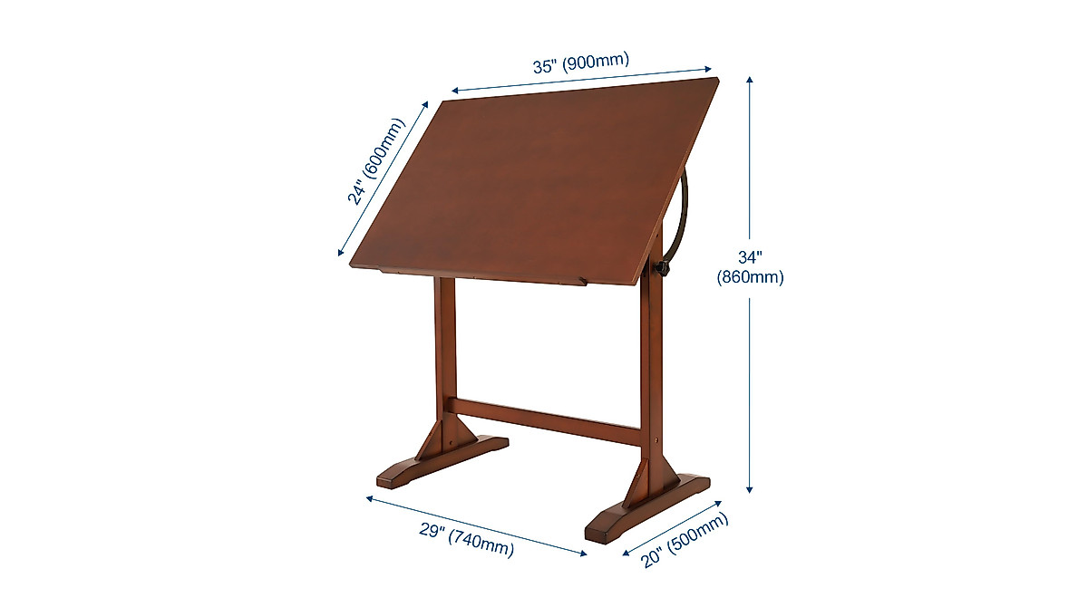 VISWIN 24x35'' Artist Drafting Table - Adjustable & Sturdy