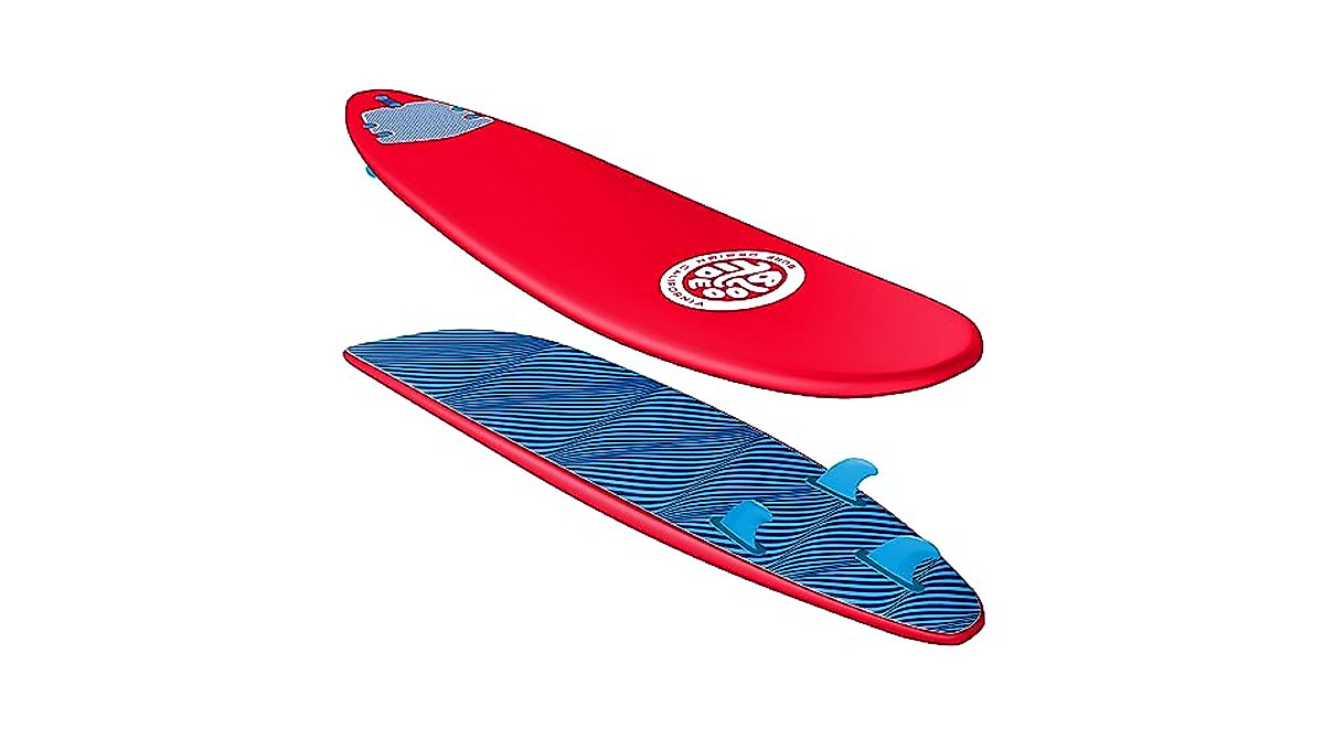 Bloo Tide 8ft Soft Top Surfboard | Easy Ride for All Ages