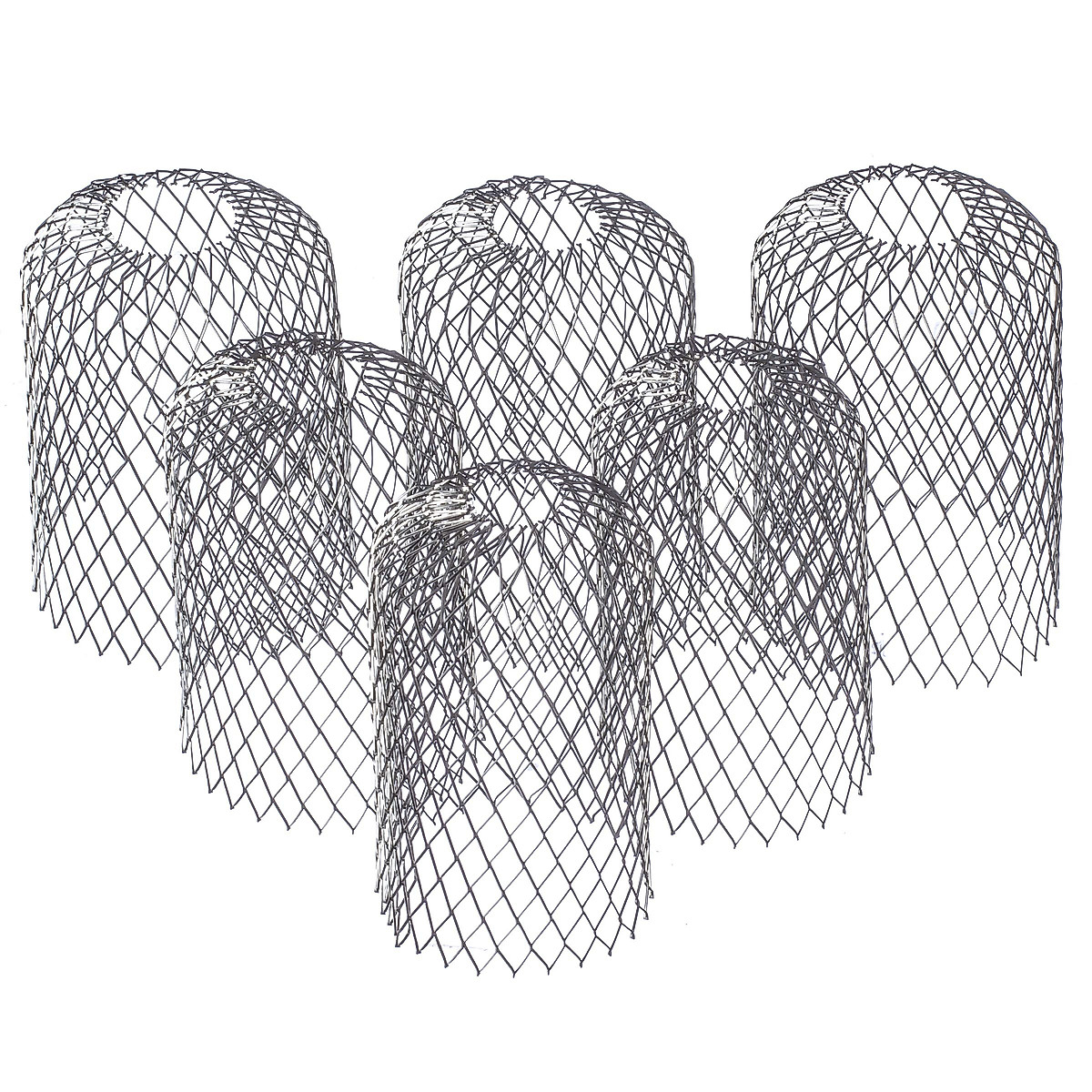 Downspout Covers 6-Pack: Stainless Steel Gutter & Rodent Guard