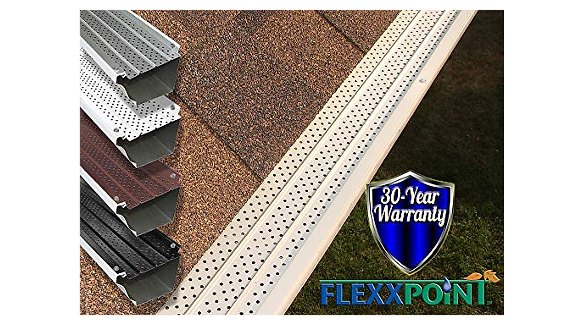 FlexxPoint 30 Year Gutter Cover System - Durable Protection