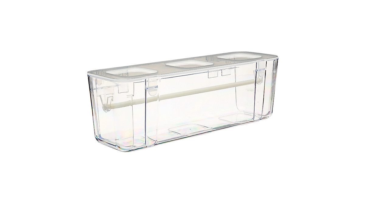 Deflecto Clear Ribbon Dispenser for Tangle-Free Craft Organization
