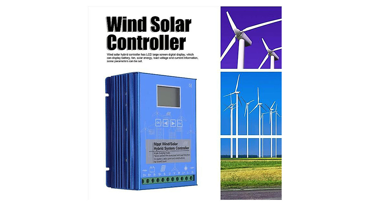Solar Wind MPPT Charge Controller 4000W for Home & Marine Use