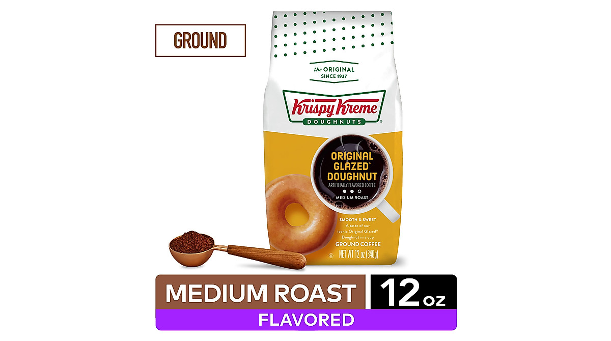 Krispy Kreme Original Glazed Donut Coffee - 12oz Bag