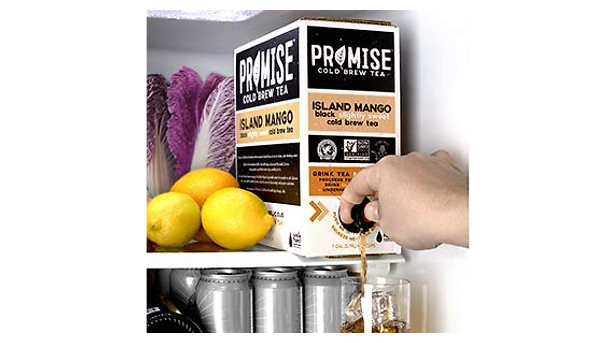 Promise Cold Brew Island Mango Tea - Refreshing & Sweet