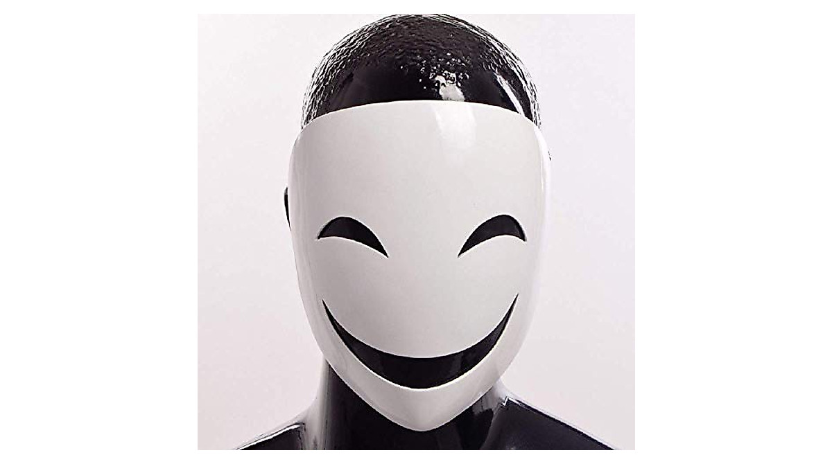 GK-O Kagetane Hiruko Anime Mask - Perfect Cosplay Prop & Halloween ...