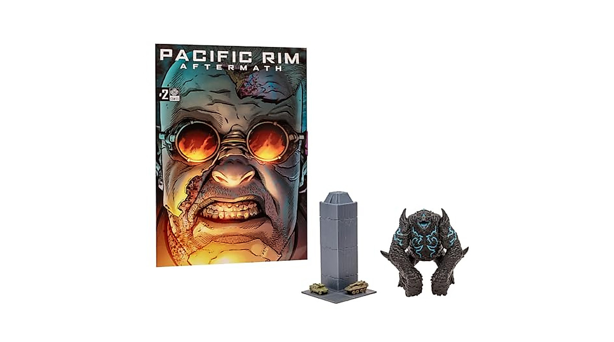 Pacific Rim Leatherback 4-Inch Playset with Comic | McFarlane Toys