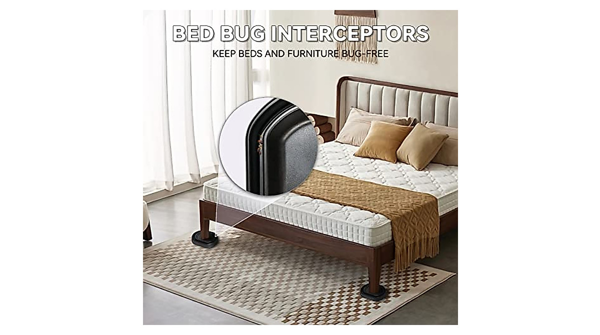 Stop Bed Bugs: Durable Interceptor Traps for Beds & Furniture