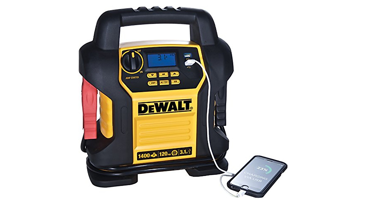 DEWALT DXAEJ14 Power Station: Jump Starter & Air Compressor