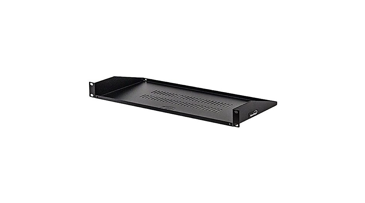 NavePoint Cantilever Server Shelf - 1U Rack Mount 19 Inch