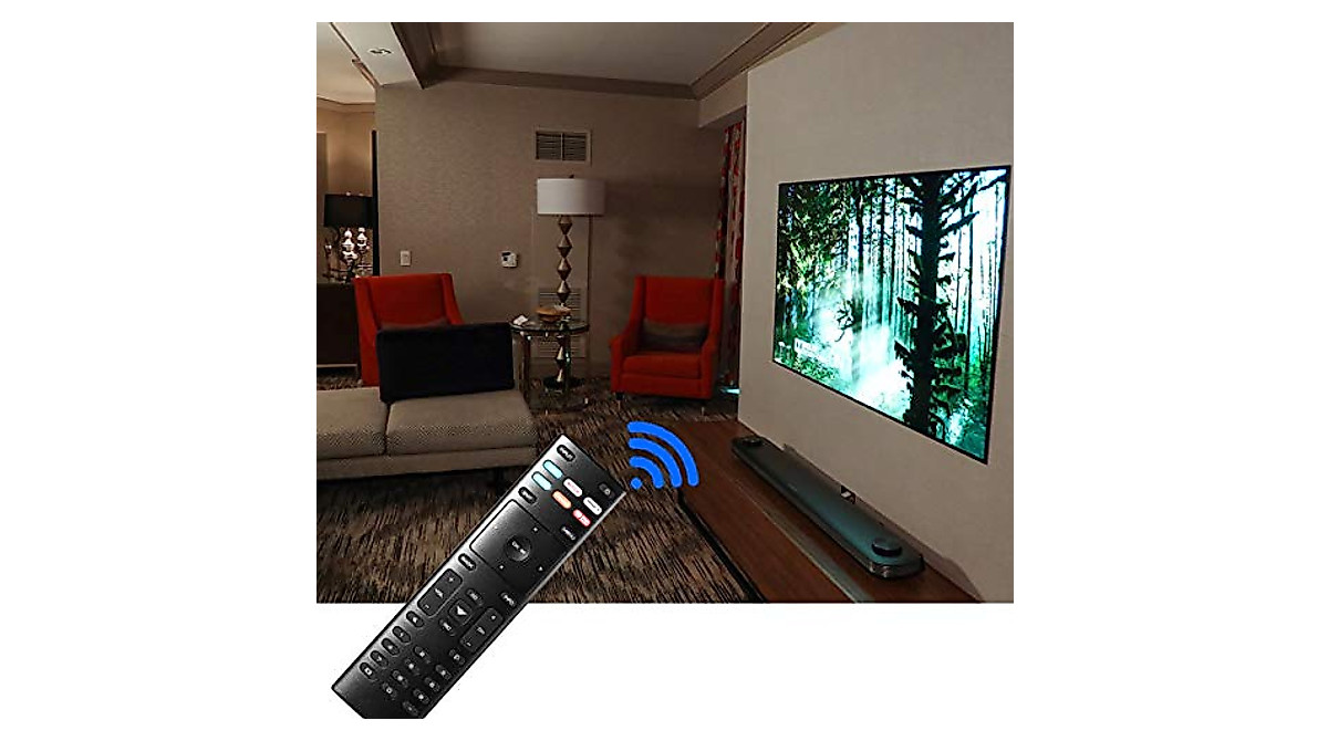 XRT136 Universal Remote for VIZIO Smart TVs | Easy Plug & Play Control
