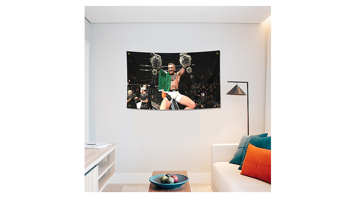 Conor McGregor Boxing Flag for Man Cave Decor
