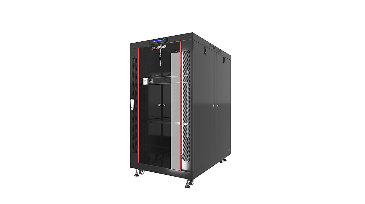 Sysracks 22U Server Rack Cabinet - Premium Cooling & Security