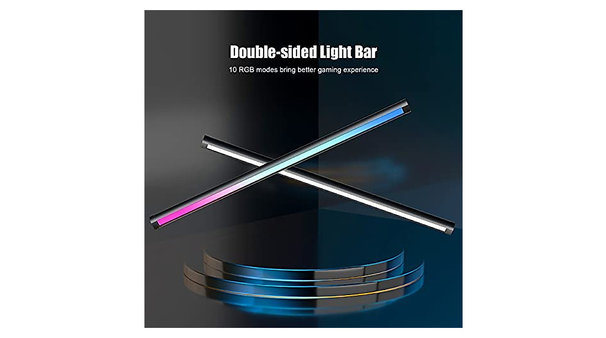 CURUK RGB Monitor Light Bar – No Glare, Touch Control, 5-Color Modes