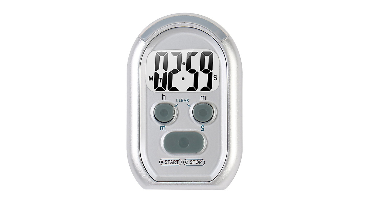 ZYQY 3-in-1 Timer with Vibration, Beep & Flash - Ideal for Impaired