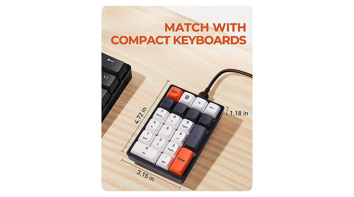 HAVIT Mechanical Numeric Keypad - Fast & Functional