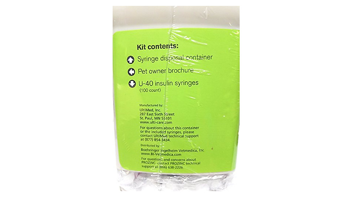 ProZinc Diabetes Care Kit for Pets - Accurate Insulin & Safety Disposal