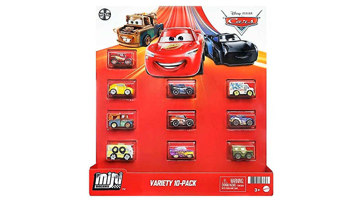 Shop Disney Cars Mini Racers Set - 10 Collectible Vehicles