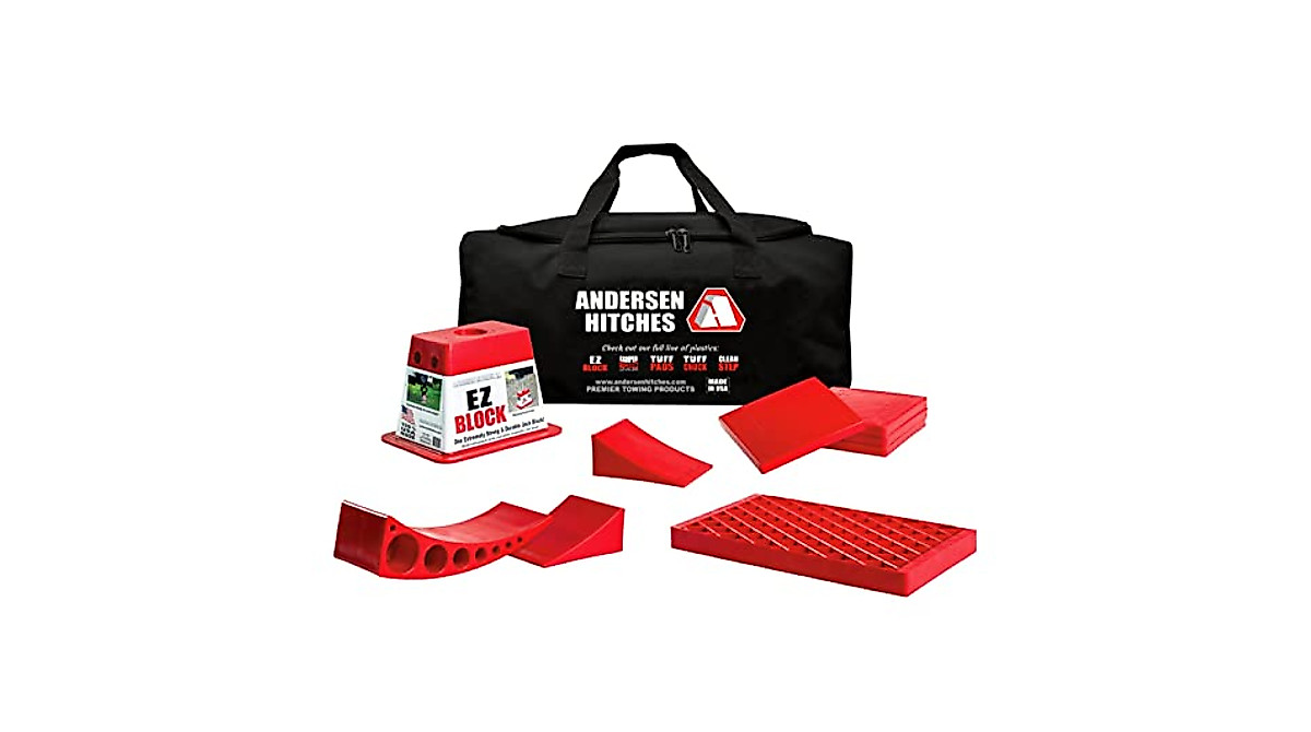 Andersen Ultimate RV Leveling System & Gear Bag Kit