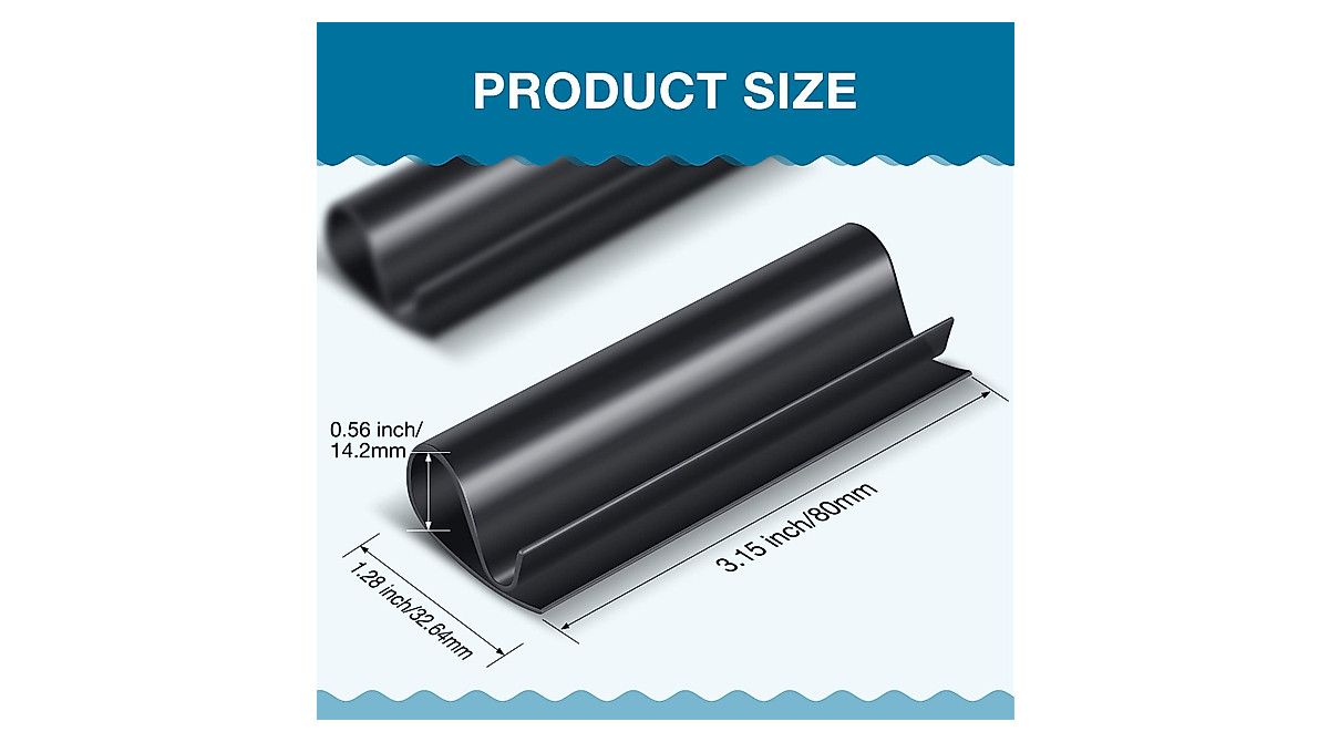 Nuanchu Pool Cover Clips - Secure Your Winter Cover