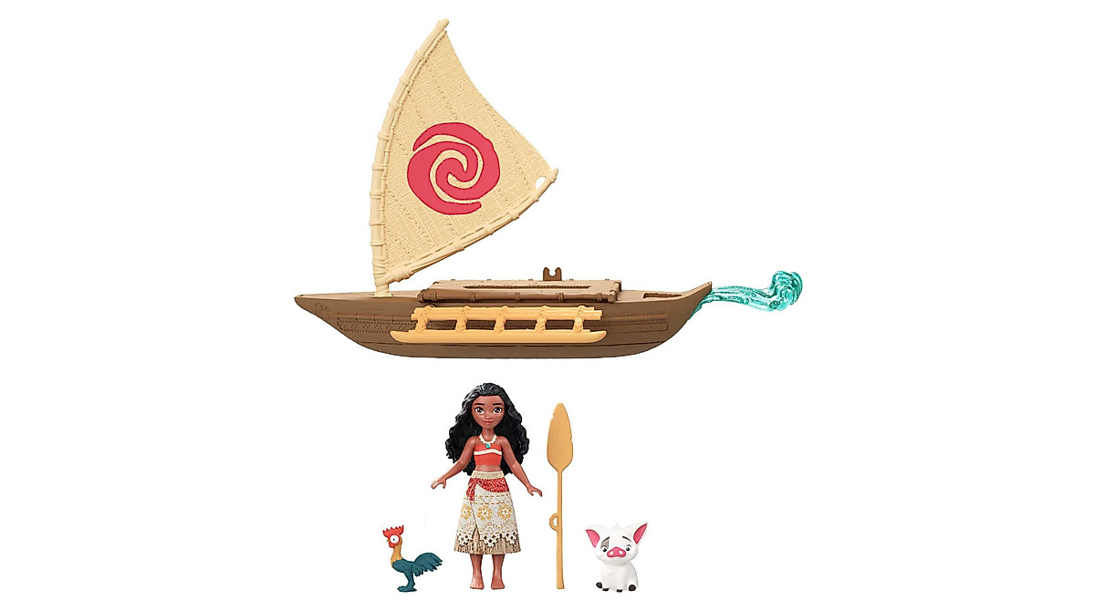 Moana Doll & Boat Playset for Epic Adventures