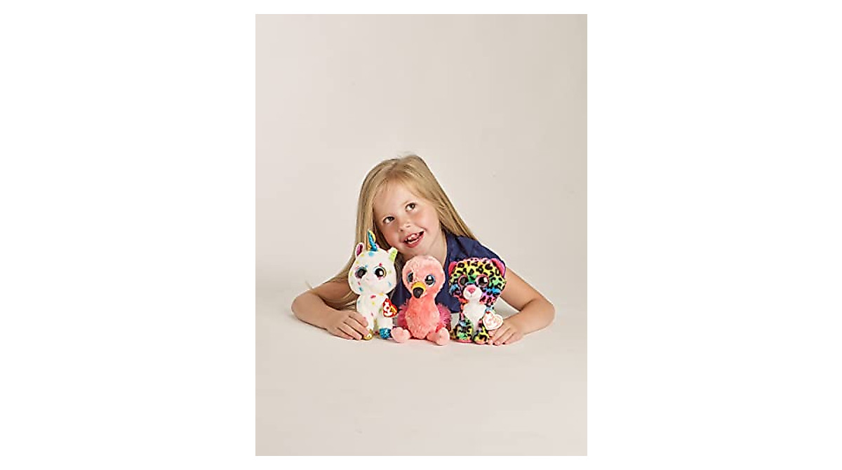 Ty Beanie Boo's XL Harmonie Unicorn – 42 Cm, Met Glitterogen, Retro-look, Verzamelobject