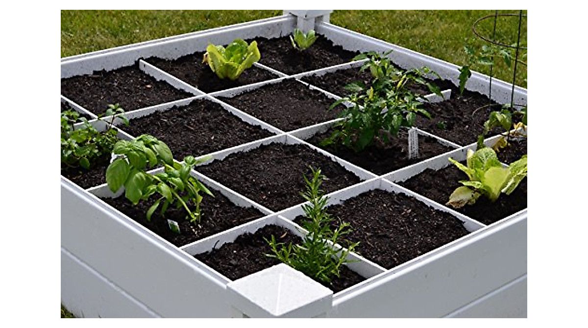 Vita GRO Grid Garden Bed - Durable 48x7.5in Modular Grow System