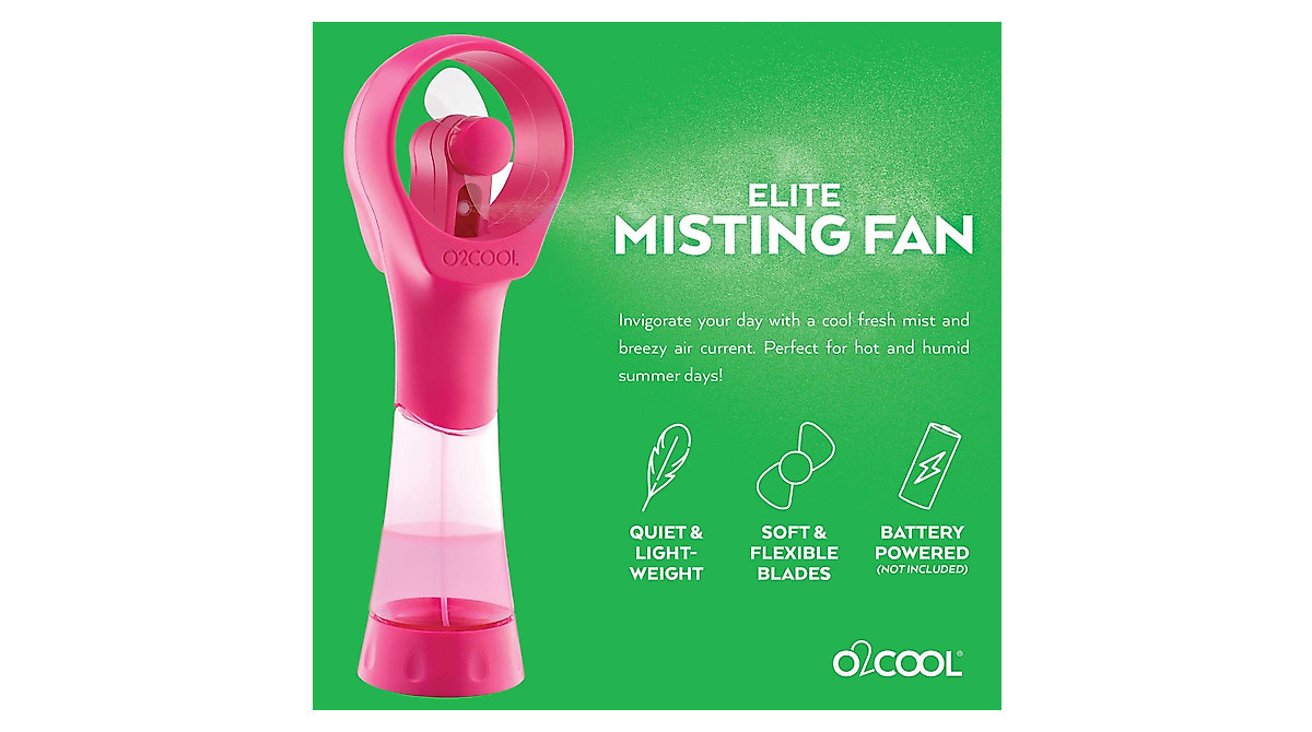 O2COOL Portable Misting Fans - Stay Cool Anywhere!