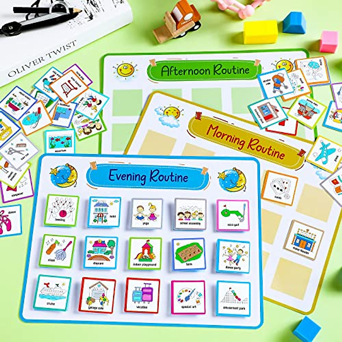 Visual Schedule for Kids: Daily Routine Chart