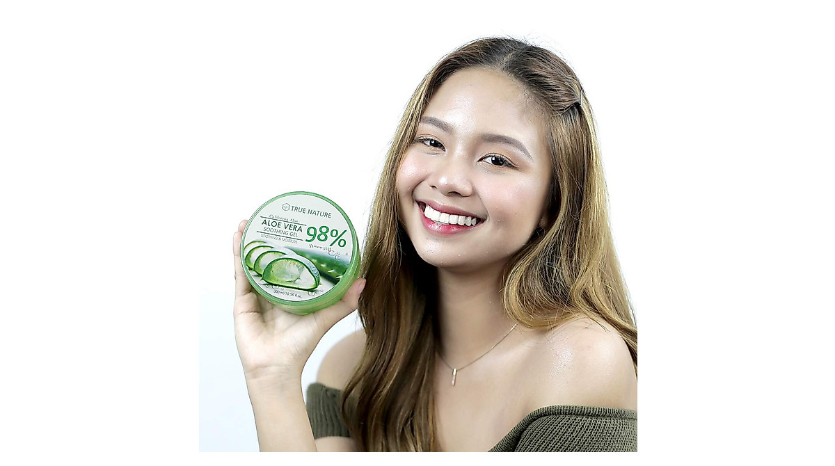 True Nature Aloe Vera Gel Moisturizer - Soothes & Hydrates Skin