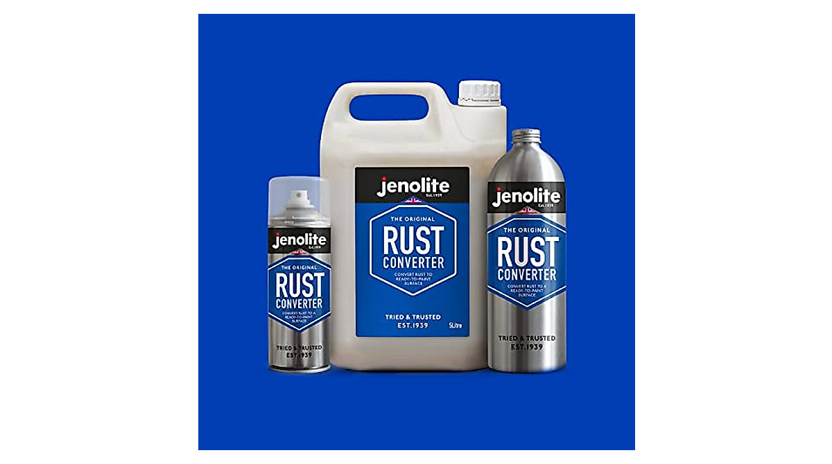 JENOLITE Rust Converter Spray - Fast & Ready to Paint