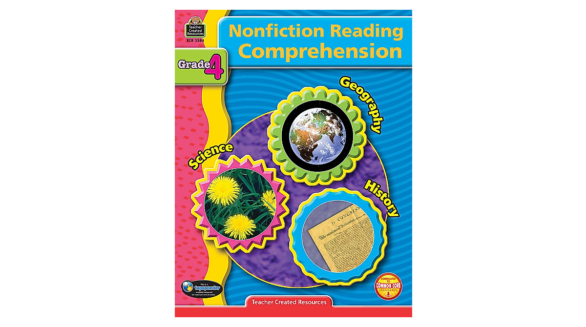 Teacher Created Resources Grade 4 Reading Comprehension Workbook