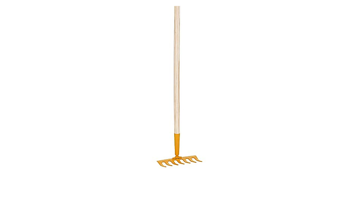 Kids Garden Rake - Durable Steel Head & Hardwood Handle | True Temper