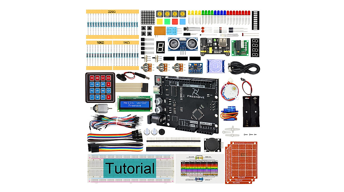 Freenove Ultimate Arduino Starter Kit - Learn & Build