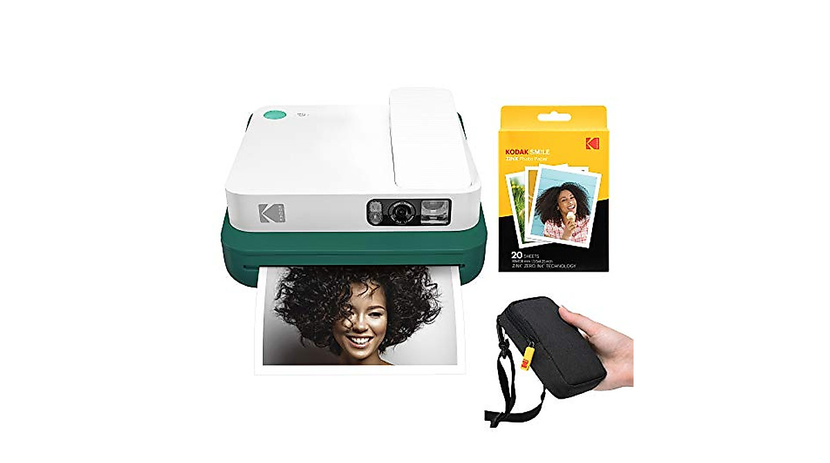 KODAK Smile Classic Digital Instant Camera - Retro & Portable Printer