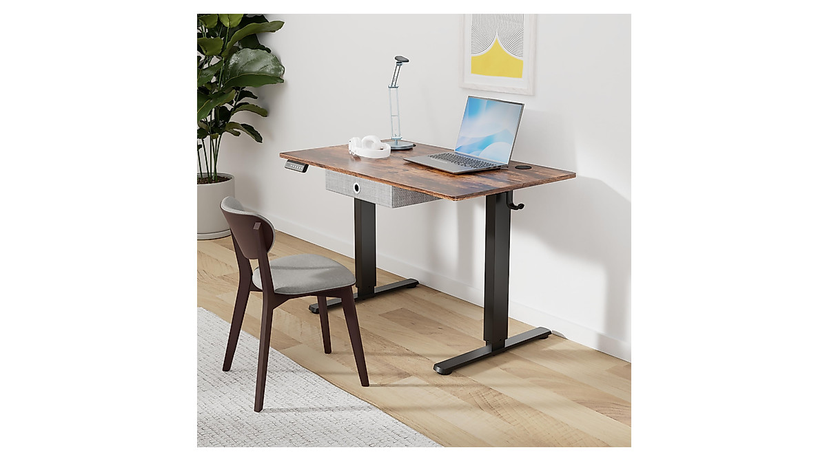 Adjustable Standing Desk 48x24 Inch - Ergonomic Home Office Desk