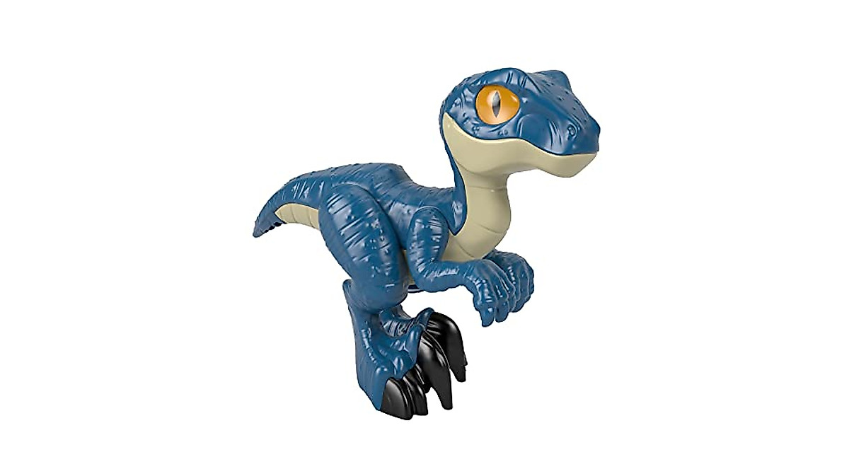 Jurassic World Raptor XL Dinosaur Toy for Kids Ages 3+ | Imaginext