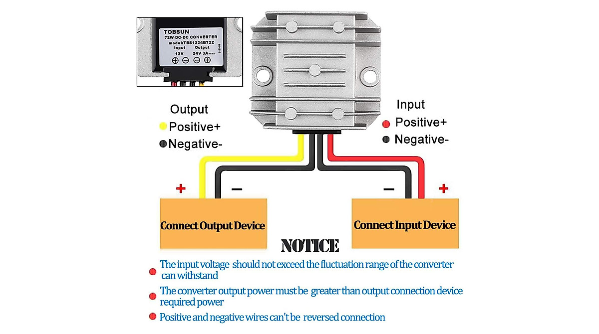 12V Step Up to 24V 3A 72W Converter DC to DC Voltage Regulator Boost 12V Step Up to 24V 3A 72W Converter DC to DC Voltage Regulator Boost