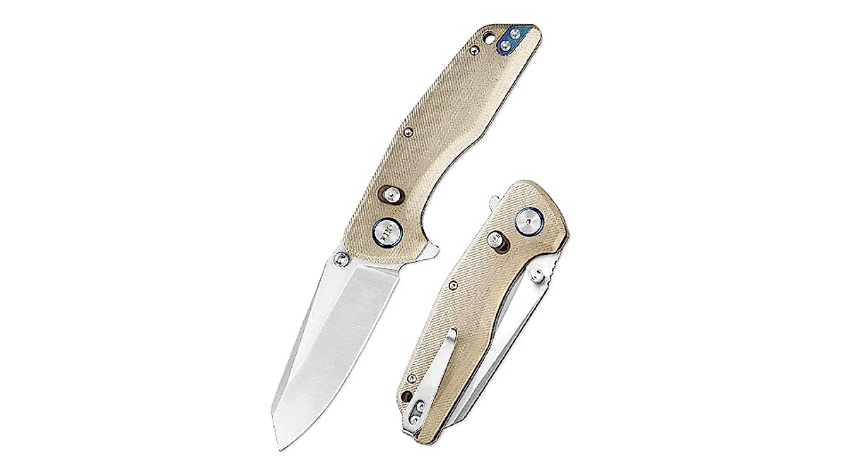WIN+ Folding Pocket Knife with Axis Lock & Microarta Handle