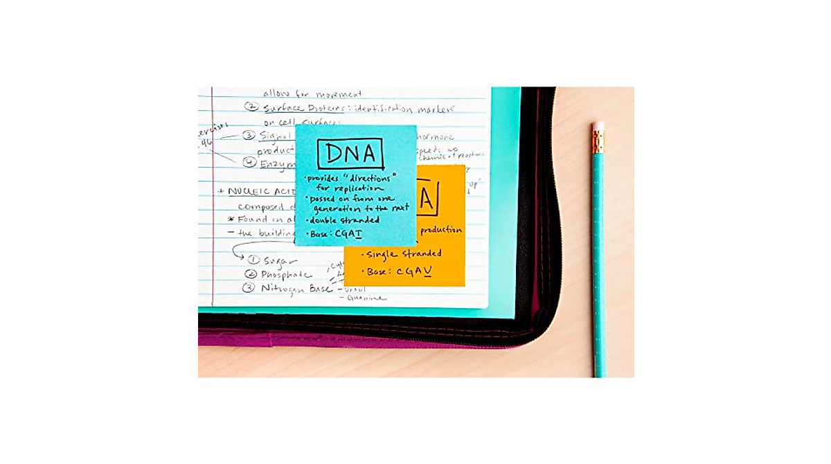 Post-it Pop-up Notes 3x3 in - 5 Pads | Vibrant Color & Easy Dispensing